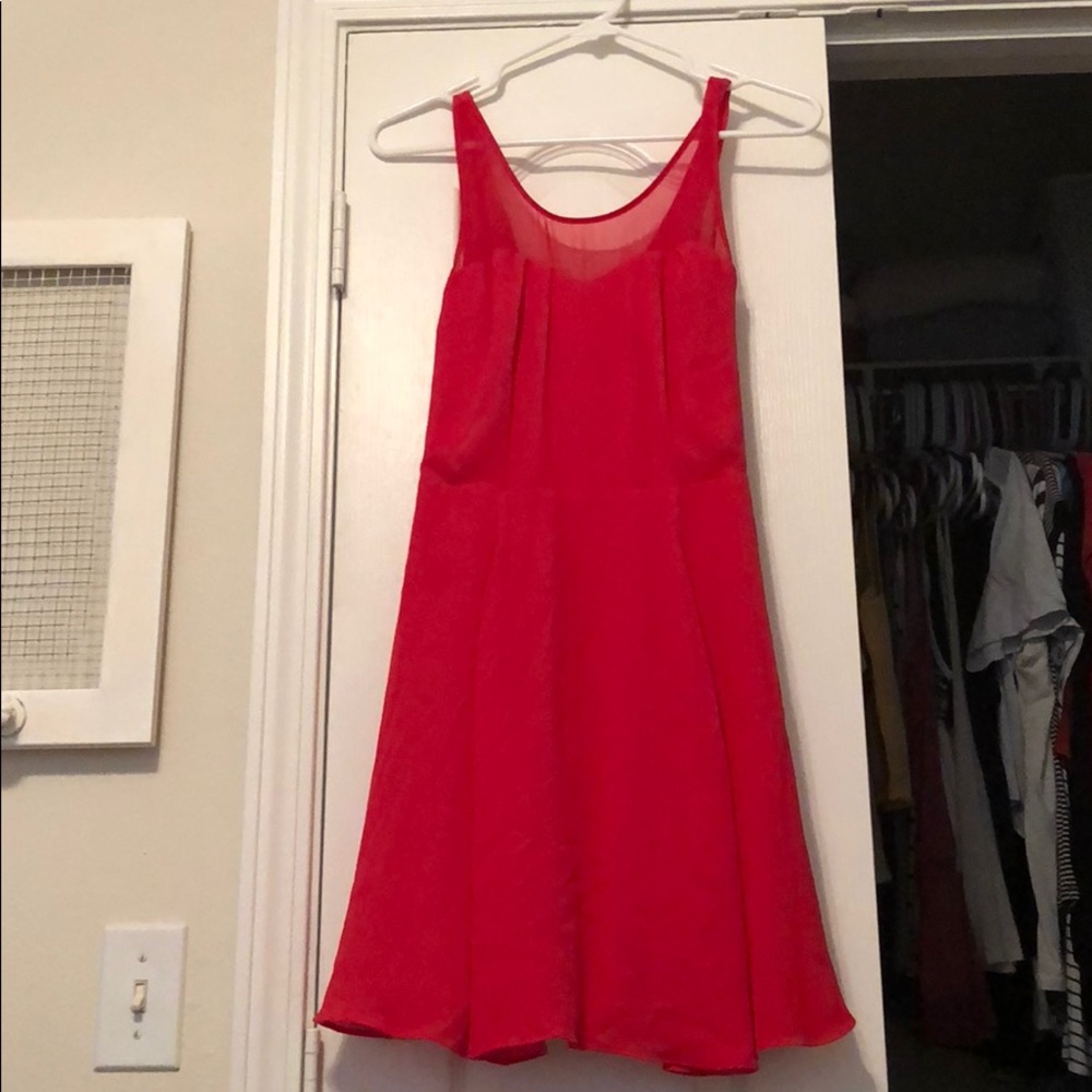 Red dress from Express